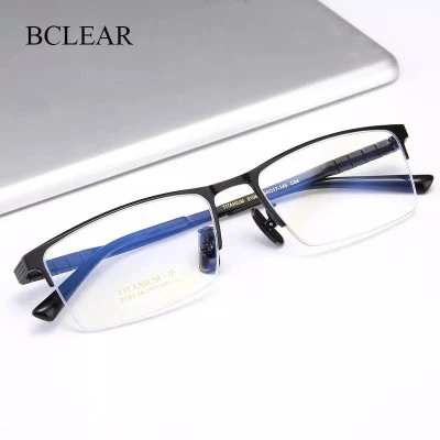 BCLEAR التيتانيوم النقي مشهد إطار رجال الأعمال نظارات حديثة الطراز 2022 جديد الذ