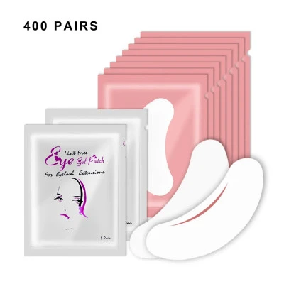 400 Pairs الرموش التصحيح تحت رفادة عين بقع مضيئة منصات رمش العين ملصقات رمش تمدي