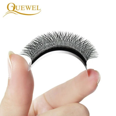 Quewel W نمط Premade حجم الرموش 5 قطعة 6D واط-شكل فو المنك رمش كاذبة ملحقات شعبي