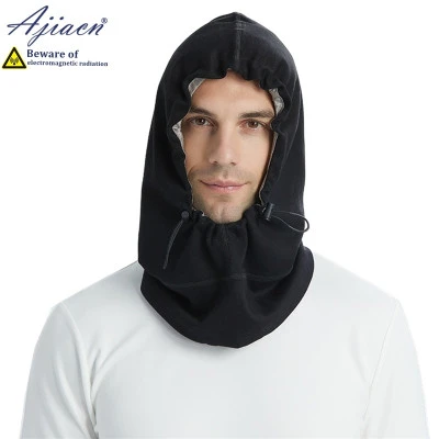 غطاء غطاء رأس بطانة محبوك ، ألياف الفضة ، حماية الدماغ ضد الإشعاع ، غطاء محرك كه