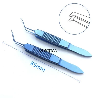 العيون الملقط أدوات التيتانيوم Ultrata نمط Capsulorhexis Forcep 85 مللي متر العي