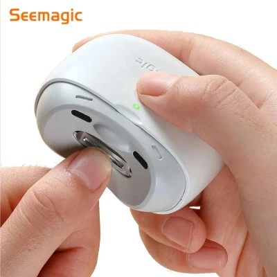 YOUPIN-Seemagic مقص أظافر أوتوماتيكي كهربائي ، برو مع بدء اللمس ، حماية بالأشعة 