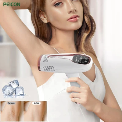 جهاز إزالة الشعر الدائم بالليزر IPL ، ومضات 999999 ، وإزالة الشعر ، والجسم غير م