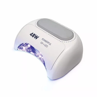 IBelieve المهنية المزدوج رقاقة UV + LED مصباح 48 واط سريعة علاج مسمار مجفف توقيت