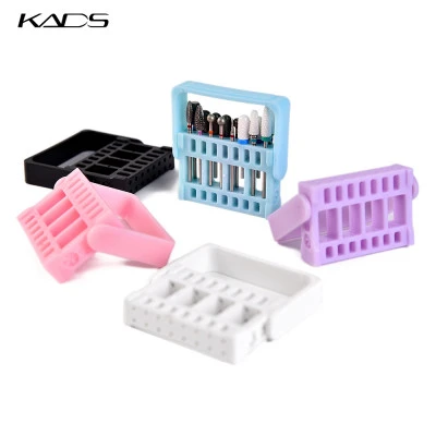 KADS 16 ثقوب مسمار مثقاب الخشب s حامل عرض صندوق تخزين فارغة الكهربائية مسمار مثق