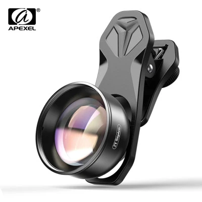 APEXEL 2X HD تلسكوب عدسة المهنية صورة المقربة التكبير CPL ستار تصفية آيفون شاومي