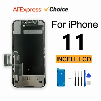 Incell LCD آيفون 11 شاشة عرض مع ثلاثية الأبعاد تعمل باللمس محول الأرقام الجمعية 