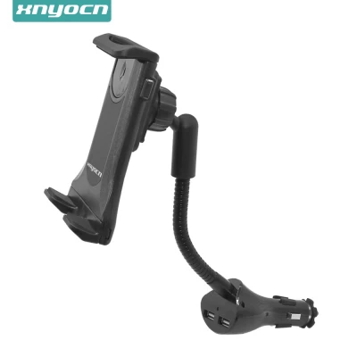 العالمي المزدوج USB سيارة مركبة ولاعة السجائر جبل حامل حامل شاحن مناسبة ل آيفون 