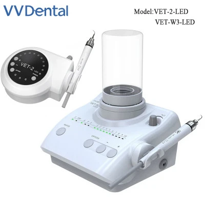 VVDental قشارة الأسنان بالموجات فوق الصوتية لإزالة لوحة الأسنان وحساب التفاضل وا
