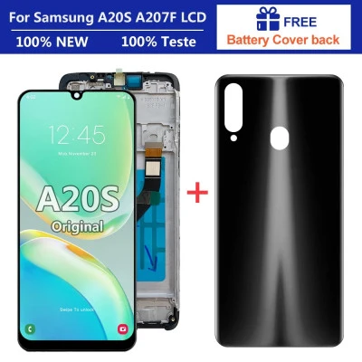 شاشة Lcd لسامسونج جالاكسي a20s ، aa2070 ، ، من من من نوع samsung galaxy a2070 ، 