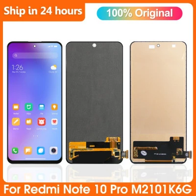 Amoled عرض محول الأرقام الجمعية استبدال ، شاومي Redmi نوت 10 برو ، M2101K6P ، M2