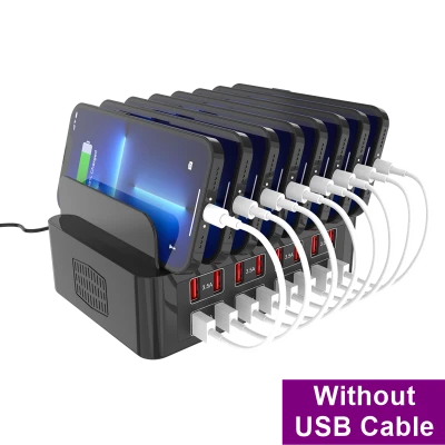150 واط العالمي متعدد USB شاحن سريع 16 ميناء 3.5A ماكس محطة شحن حامل لباد آيفون 