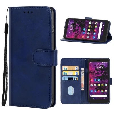 حافظة هاتف من الجلد لهاتف CAT S62 Pro مع حامل وفتحات للبطاقات