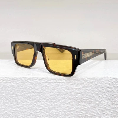 نظارات شمسية من خلات DEVOTO-Square للرجال والنساء ، حماية UV400 ، مصنوعة يدويًا 