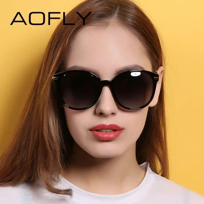 نظارات شمسية نسائية من AOFLY – تصميم عصري بإطار معدني وعدسات مستقطبة | J Store