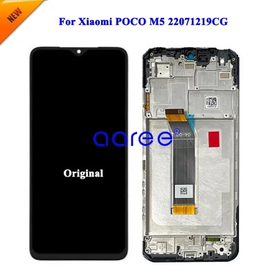 شاشة LCD لشاومى بوكو M5 ، مجموعة محول الأرقام بشاشة تعمل باللمس ، 22071219CG