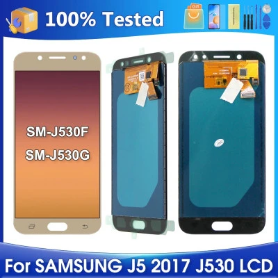 شاشة LCD شاشة تعمل باللمس محول رقمي مجموعة بديلة ، مناسبة لـ summy ، J5 Pro ، J5