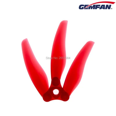2 أزواج/4 قطعة GEMFAN مرن Proppy F5135 5.1 بوصة طوي 3-شفرة المروحة ل FPV حرة طوي