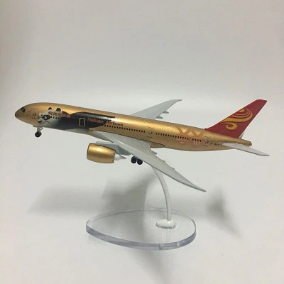 جيسون توتو الطائرة نموذج 16 سنتيمتر الصين هاينان ايرلاينز بوينغ B787 طائرة نموذج