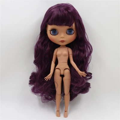 ICY DBS Blyth دمية 1/6 bjd 30 سنتيمتر لعبة الظلام الجلد المشترك الجسم ماتي الوجه