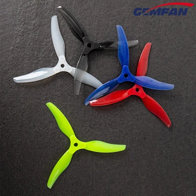 4 قطعة/2pairs GEMFAN المرنة proflex F5135 5.1 بوصة طوي 3 شفرة المروحة ل FPV حرة 