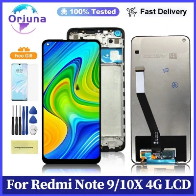 شاشة LCD استبدال شاشة تعمل باللمس ، شاومي Redmi نوت 9 ، الأصلي ، 10X ، 4G ، M200