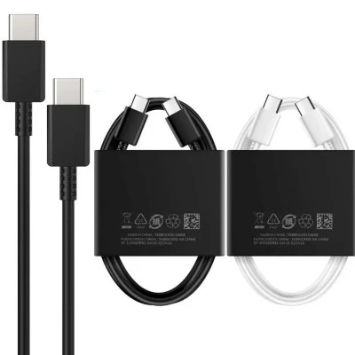 شاحن سريع لسامسونج غالاكسي ، نوع C إلى كابل USB C ، S20 ، S21 ، S22 ، S23 ، S24 