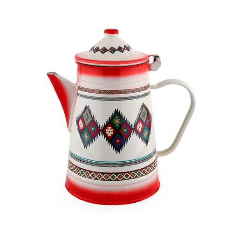 بكرج غضار المركاز منقوش 1.5 لتر