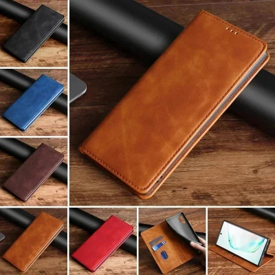 غطاء جلد قابل للطي لهاتف Xiaomi ، Mi 11 ، 11i ، 11T ، Civi 3 ، 2 ، CC9 E ، 14 ، 