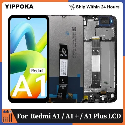 شاشة LCD محول رقمي لشاشة تعمل باللمس ، جزء استبدال التجميع لـ Xiaomi Redmi A1 Pl