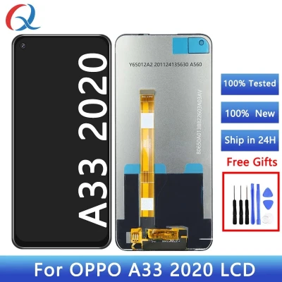 شاشة بديلة للهاتف المحمول ، شاشة LCD ، شاشة لـ Oppo A53 ، A53s ، A11s ، Realme 7