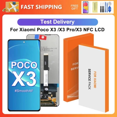 شاشة LCD تعمل باللمس استبدال محول الأرقام التجمع ، من من أجل شاومي بوكس 3 برو ، 