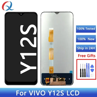 استبدال الشاشة لـ Vivo Y12s ، شاشة LCD ، تجميع محول الأرقام ، الهاتف المحمول ، Y