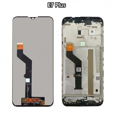 مجموعة محول رقمي لشاشة LCD تعمل باللمس لموتورولا ، E7 ، E7 Plus ، E7 Power ، XT2