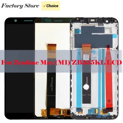 استبدال الشاشة لـ Asus zen fone Max M1 ، شاشة LCD ، محول رقمي باللمس ، زجاج التج