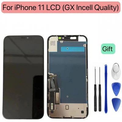 شاشة LCD لهاتف iPhone 11 ، محول رقمي لشاشة لوحة اللمس ، تجميع الإطار ، قطع الغيا