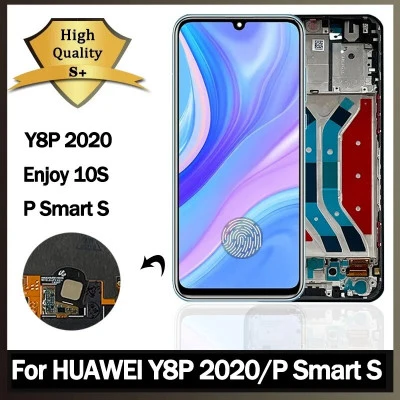 شاشة تعمل باللمس لشاشة LCD ، لهاتف ذكي ، Y8p ، جودة عالية ، Y8p ، وشاشة LCD ذكية