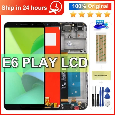 شاشة LCD مجموعة شاشة تعمل باللمس لموتورولا ، E6 Play ، E6 Play ، XT2029 ، من أجل