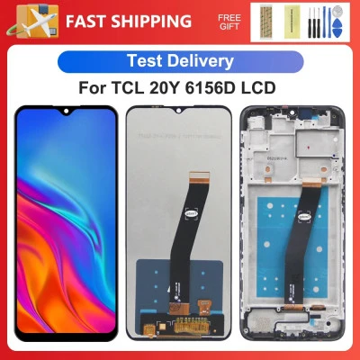 استبدال مجموعة شاشة اللمس ، شاشة LCD ، TCL 20Y ، محول رقمي in ، TCL20Y ، 6156D