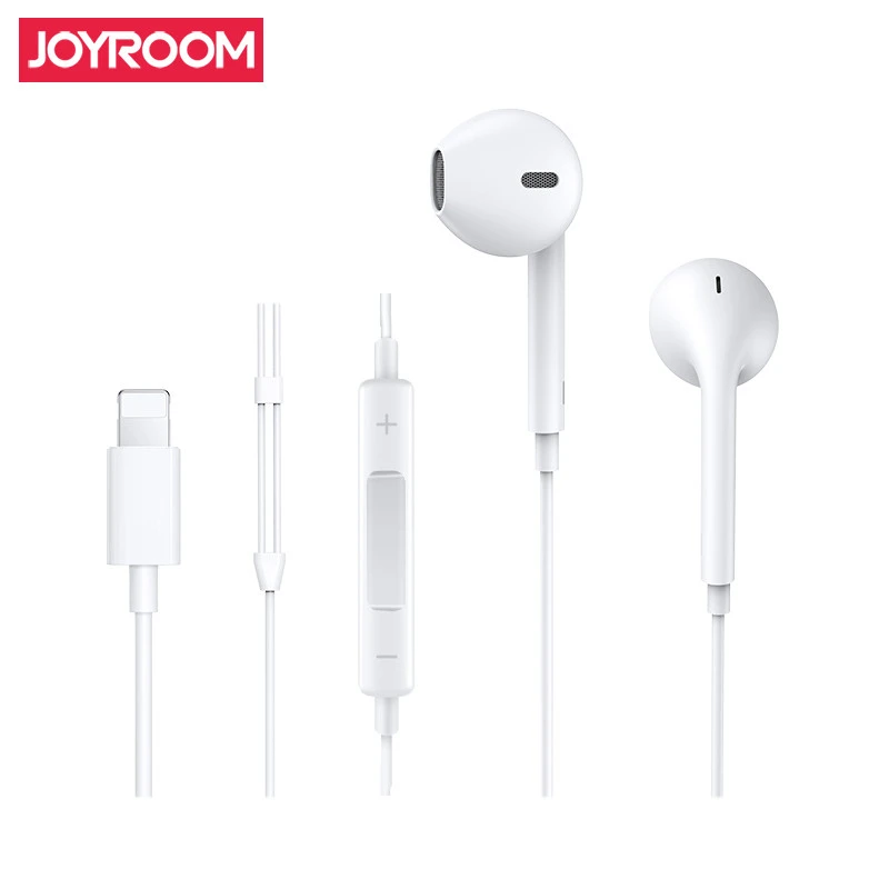 جيروم سماعة ايفون سلكية منفذ lightning من JoyRoom تدعم اجهزة الايفون والايباد JR